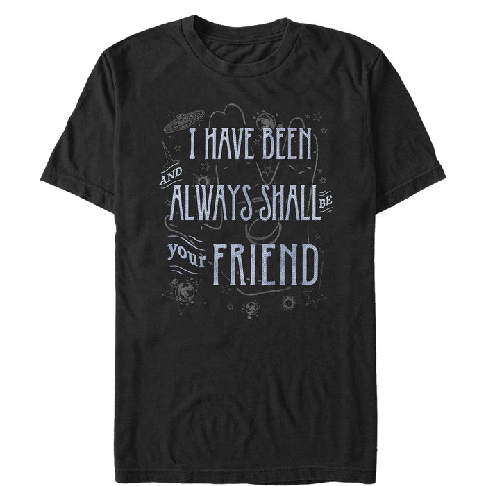 fifth sun Men's Star Trek: The Original Series Spock Always Your Friend Quote T-Shirt