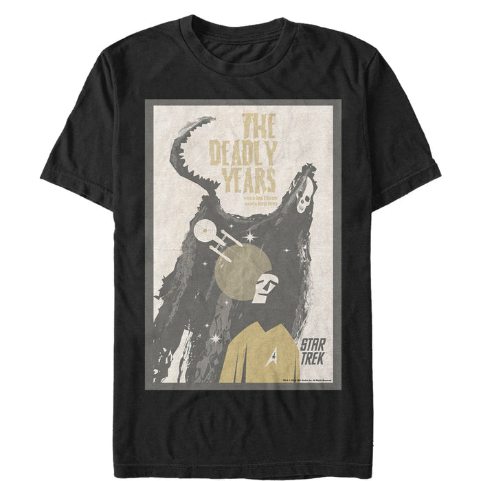 fifth sun Men's Star Trek: The Original Series The Deadly Years Episode 12 Poster T-Shirt