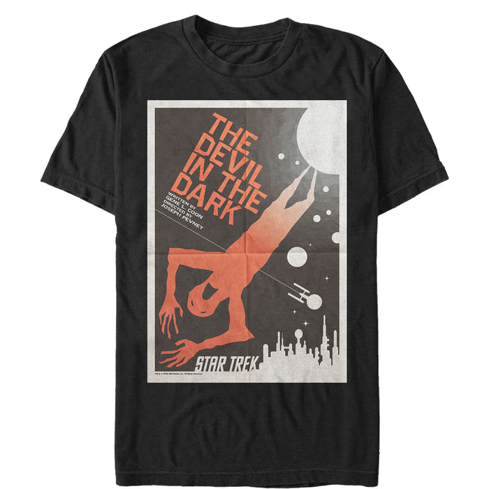 fifth sun Men's Star Trek: The Original Series The Devil in the Dark Episode 25 Poster T-Shirt