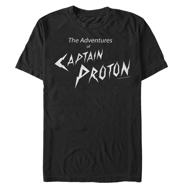 fifth sun Men's Star Trek: Voyager The Adventures Of Captain Proton T-Shirt