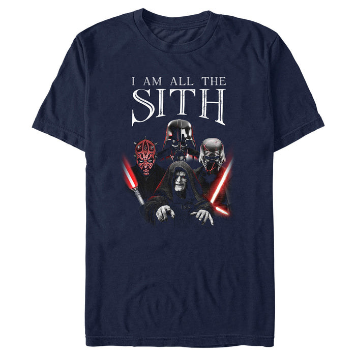 fifth sun Men's Star Wars: A New Hope All the Sith T-Shirt
