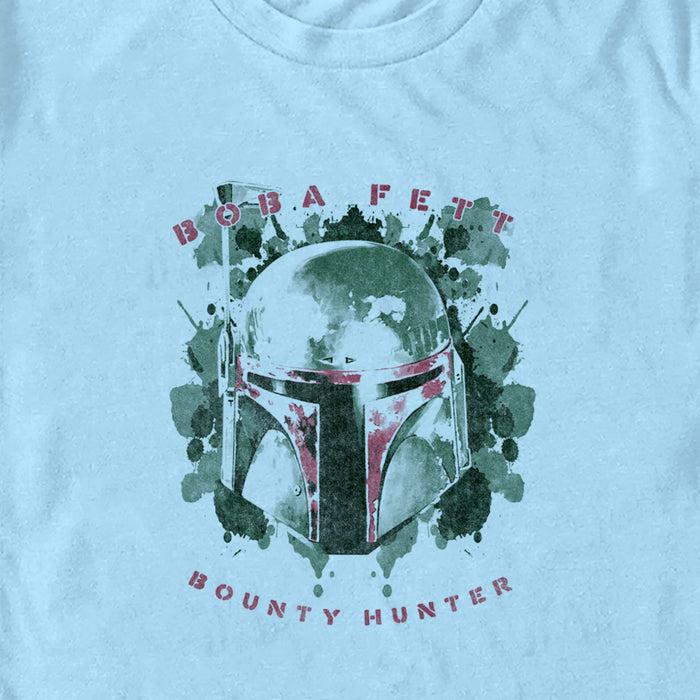 Fifth Sun Men's Star Wars: A New Hope Boba Fett Watercolor Portrait T-Shirt