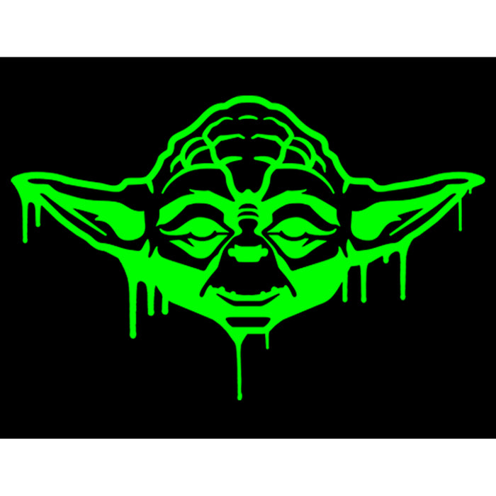 Fifth Sun Men's Star Wars: A New Hope Halloween Dripping Jedi Master Yoda Pull Over Hoodie