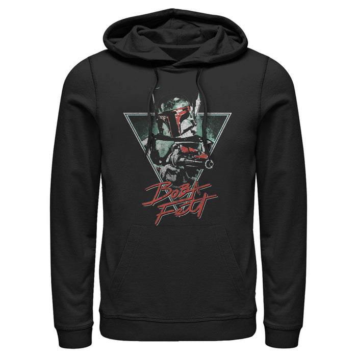 fifth sun Men's Star Wars Artistic Boba Fett Pull Over Hoodie