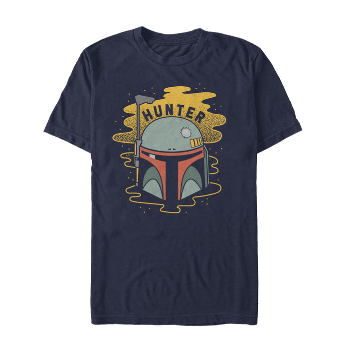 fifth sun Men's Star Wars Boba Fett Cartoon Hunter T-Shirt