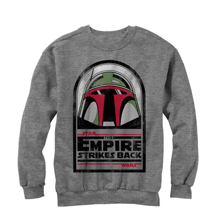 fifth sun Men's Star Wars Boba Fett Strikes Back Sweatshirt