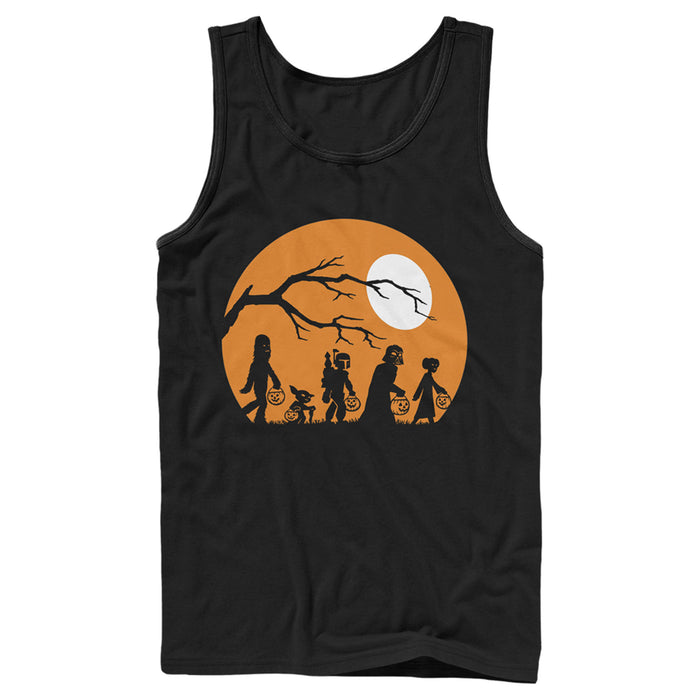 fifth sun Men's Star Wars Characters Trick or Treat Tank Top