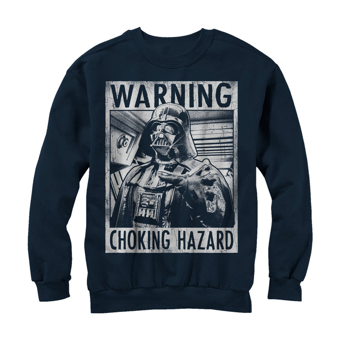 fifth sun Men's Star Wars Choking Hazard Sweatshirt