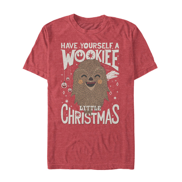 fifth sun Men's Star Wars Christmas Have Yourself a Wookie T-Shirt