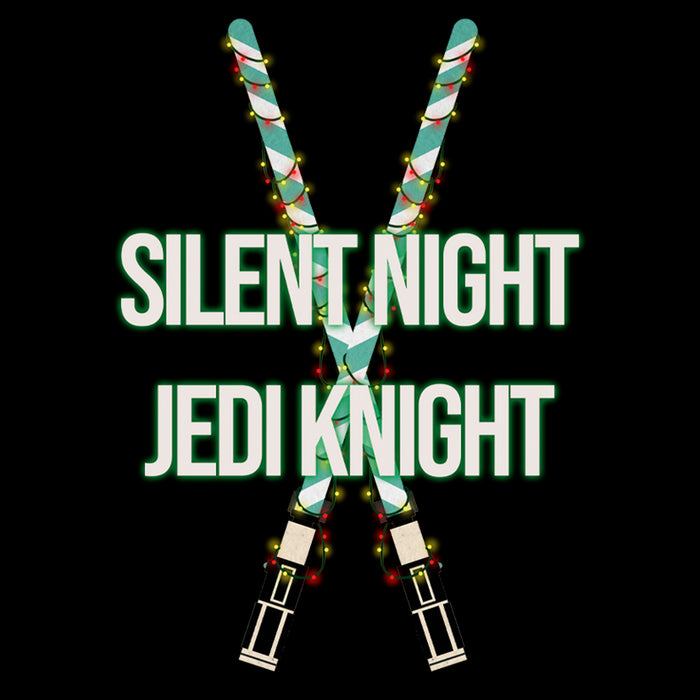 Fifth Sun Men's Star Wars Christmas Silent Night Jedi Knight T-Shirt
