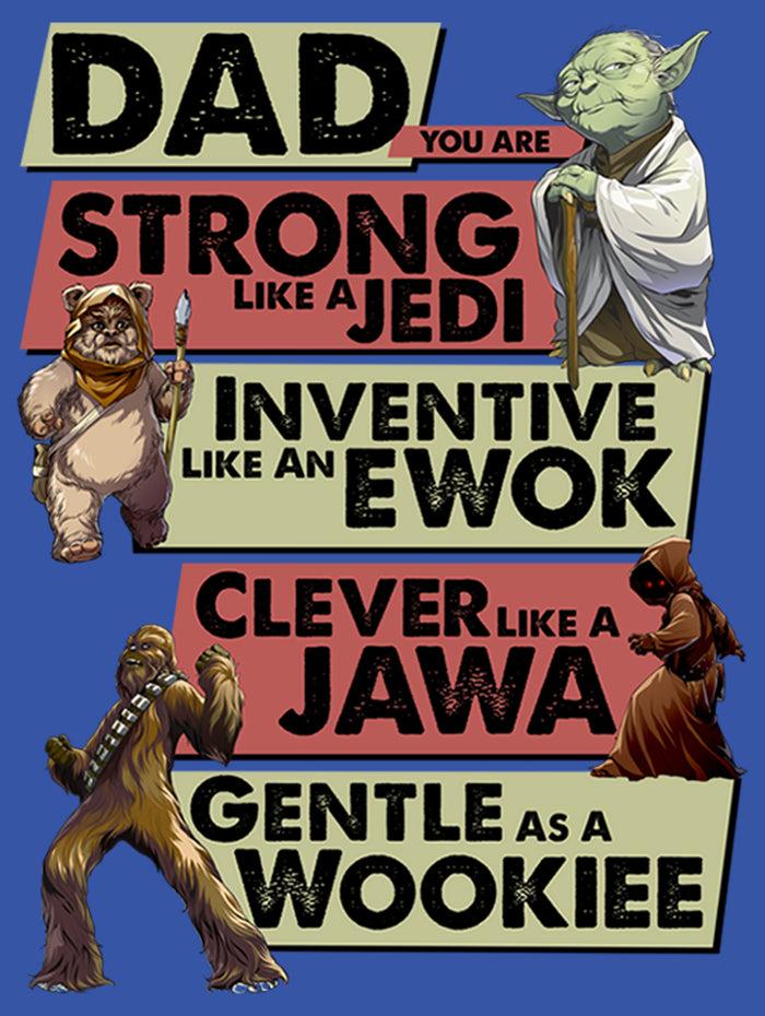Fifth Sun Men's Star Wars Dad You Are Strong Inventive Clever Gentle Sweatshirt