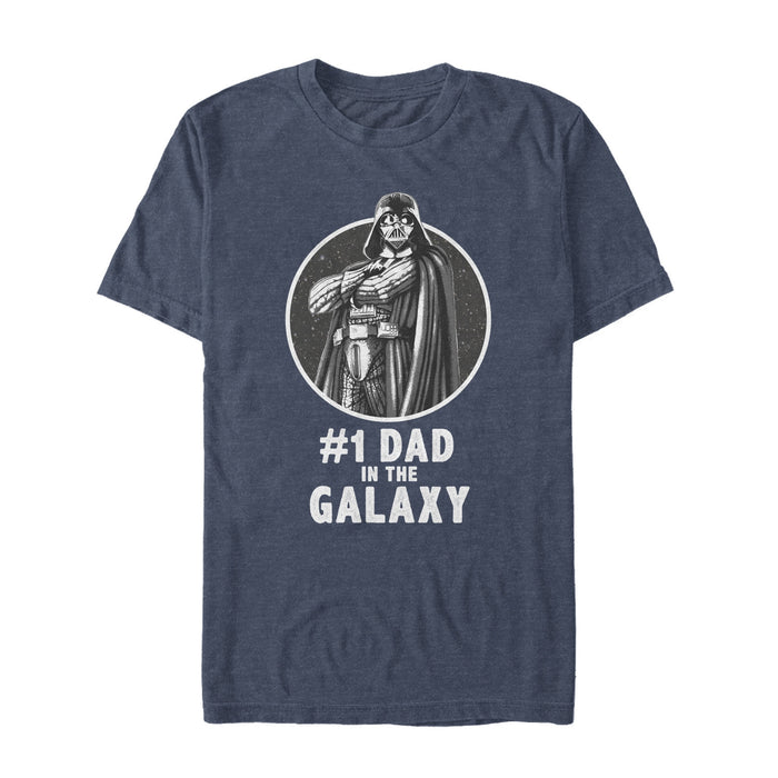 fifth sun Men's Star Wars Darth Vader Best Dad T-Shirt