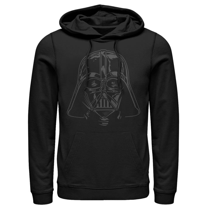 fifth sun Men's Star Wars Darth Vader Helmet Pull Over Hoodie