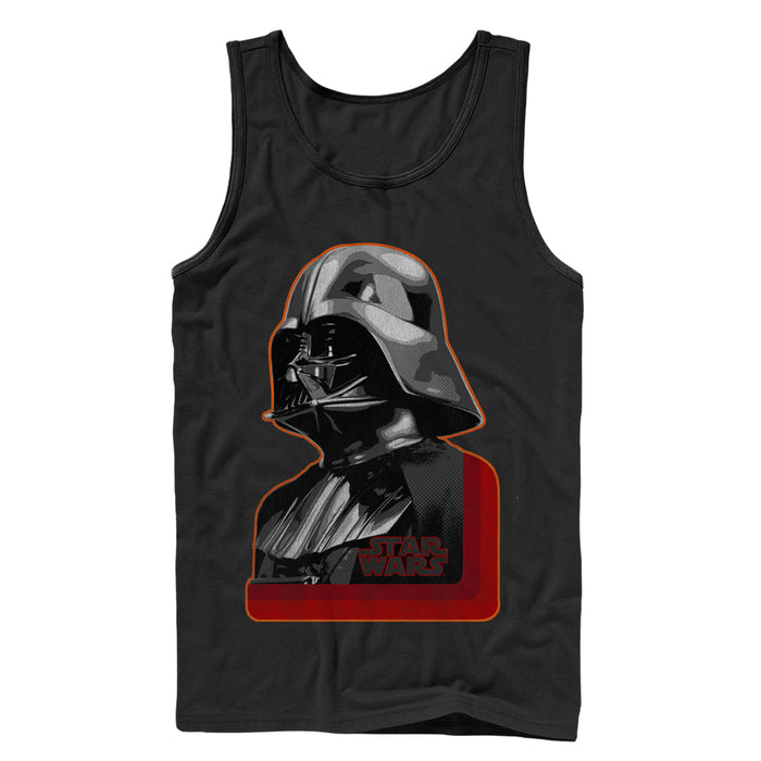 fifth sun Men's Star Wars Darth Vader Profile Tank Top