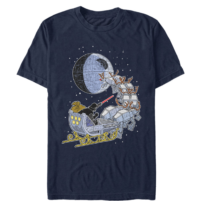 Fifth Sun Men's Star Wars Darth Vader Starry Sleigh T-Shirt
