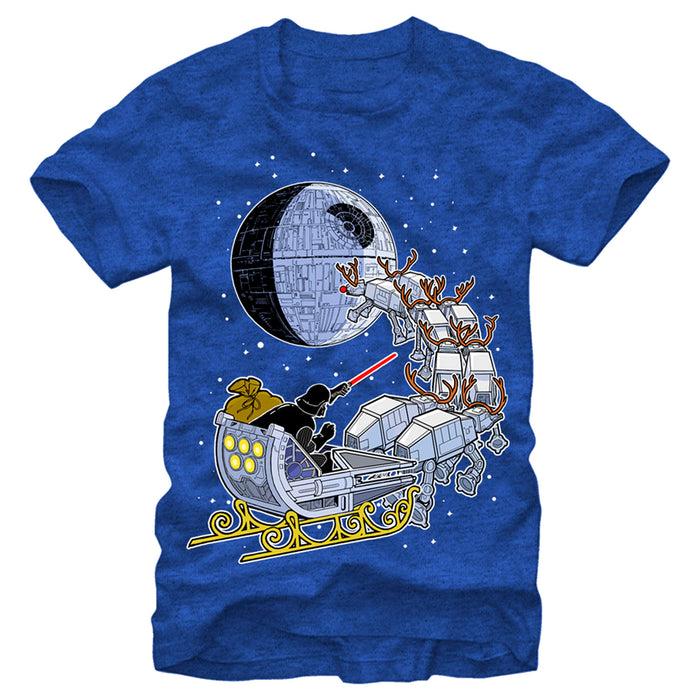 Fifth Sun Men's Star Wars Darth Vader Starry Sleigh T-Shirt