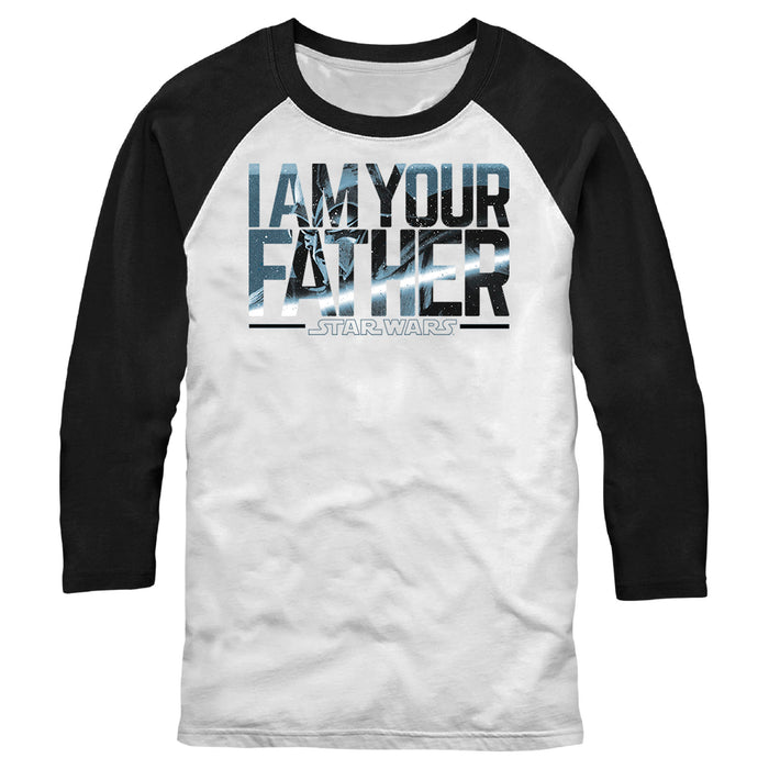fifth sun Men's Star Wars Darth Vader Your Father Baseball Tee