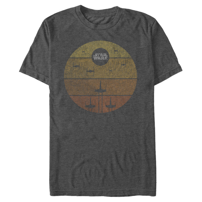 fifth sun Men's Star Wars Death Star Locked On Target T-Shirt