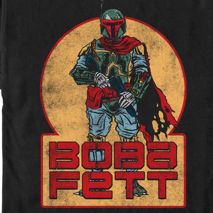 Fifth Sun Men's Star Wars Distressed Retro Boba Fett T-Shirt