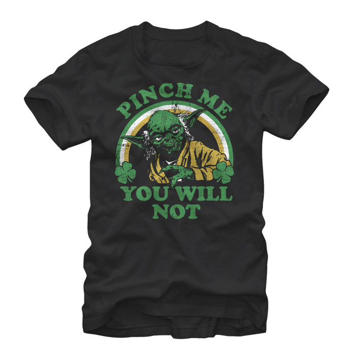 fifth sun Men's Star Wars Do Not Pinch Yoda T-Shirt