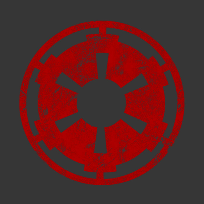 Fifth Sun Men's Star Wars Empire Emblem Pull Over Hoodie