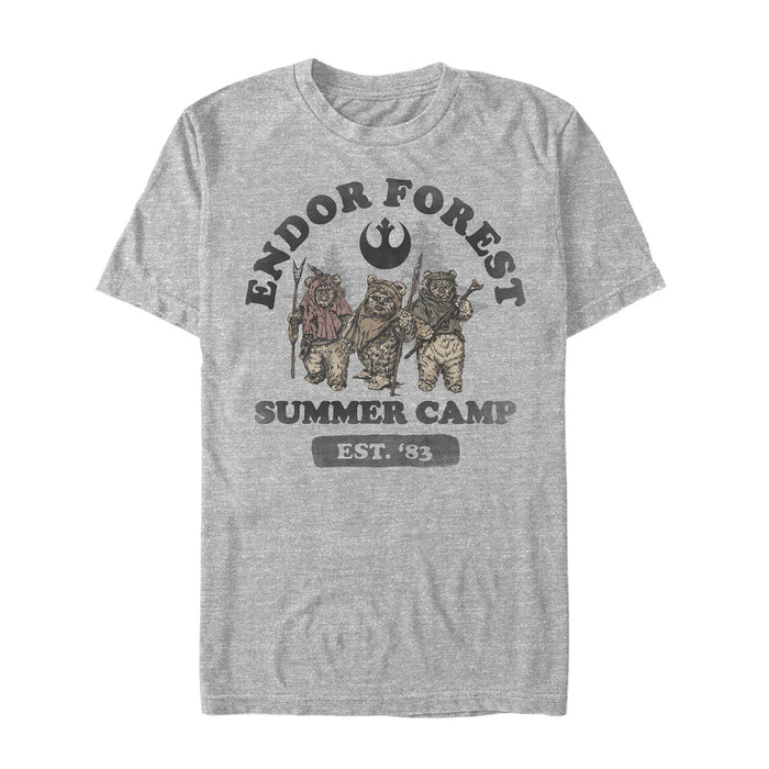 fifth sun Men's Star Wars Forest of Endor Summer Camp '83 T-Shirt