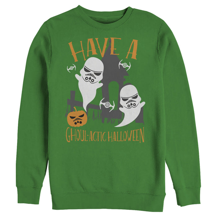 Fifth Sun Men's Star Wars Ghoulactic Halloween Stormtrooper Sweatshirt