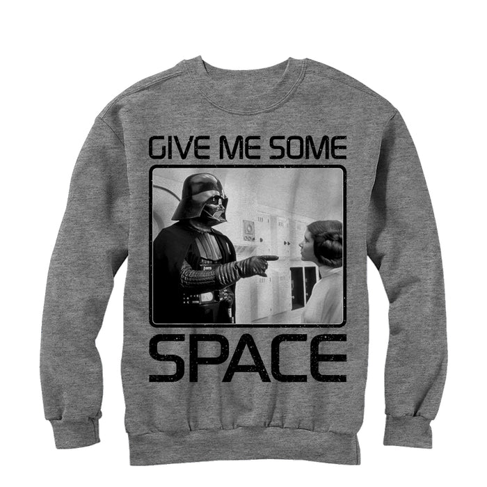fifth sun Men's Star Wars Give Me Some Space Sweatshirt
