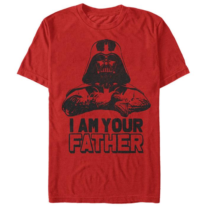 fifth sun Men's Star Wars I Am Your Father Darth Vader T-Shirt