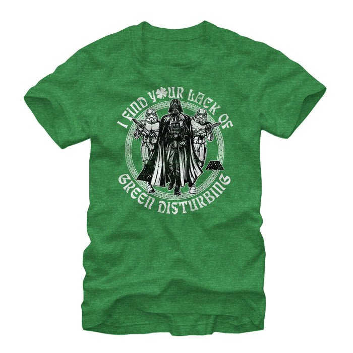 fifth sun Men's Star Wars I Find Your Lack of Green Disturbing T-Shirt