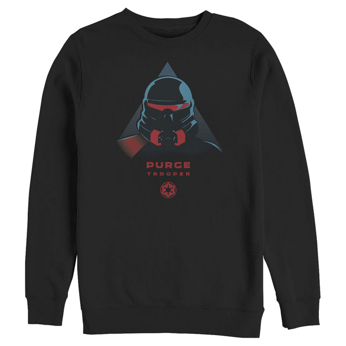 fifth sun Men's Star Wars Jedi: Fallen Order Purge Trooper Portrait Sweatshirt