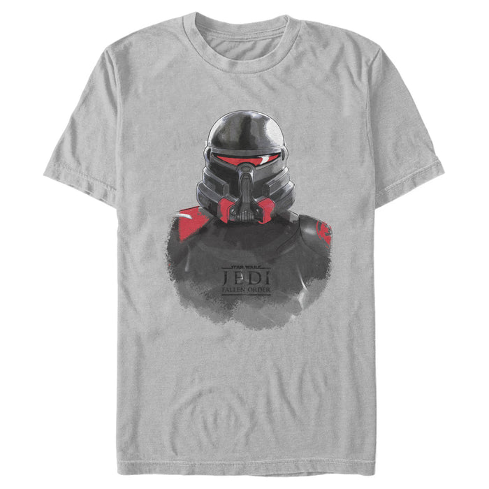 fifth sun Men's Star Wars Jedi: Fallen Order Purge Trooper Watercolor T-Shirt