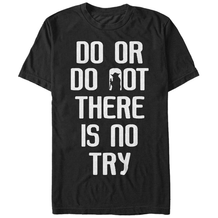 fifth sun Men's Star Wars Jedi Master Yoda Do or Do Not T-Shirt