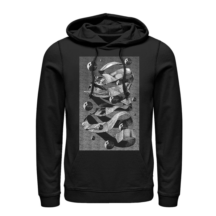 fifth sun Men's Star Wars MC Darth Vader Pull Over Hoodie