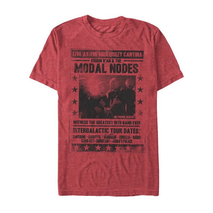fifth sun Men's Star Wars Modal Nodes Tour Dates T-Shirt