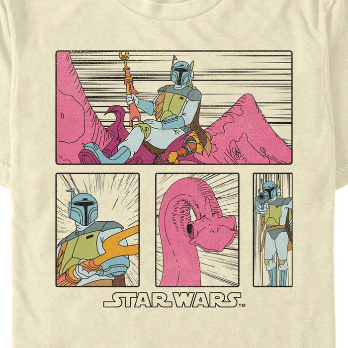 Fifth Sun Men's Star Wars Mythosaur Comic Panel T-Shirt