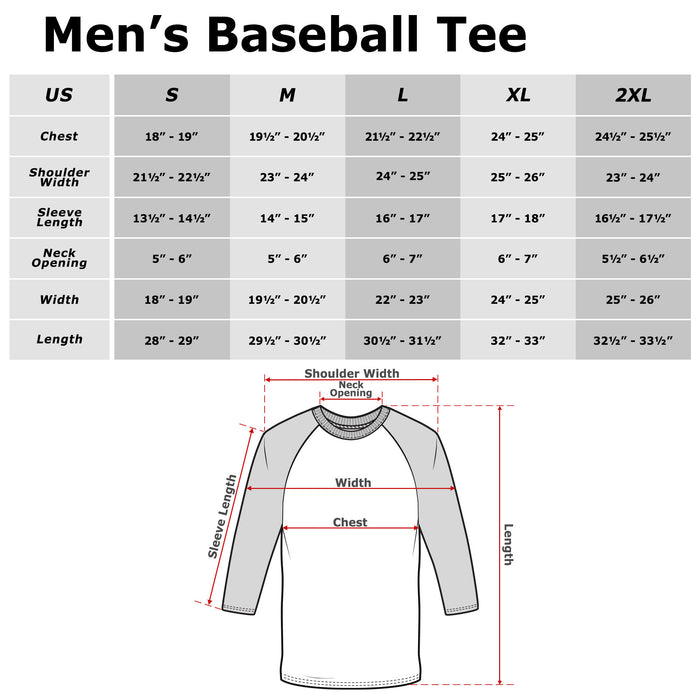 Fifth Sun Men's Star Wars: Rogue One AT-AT Sunset Baseball Tee