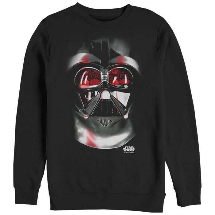 fifth sun Men's Star Wars Rogue One Darth Vader Eyes Sweatshirt