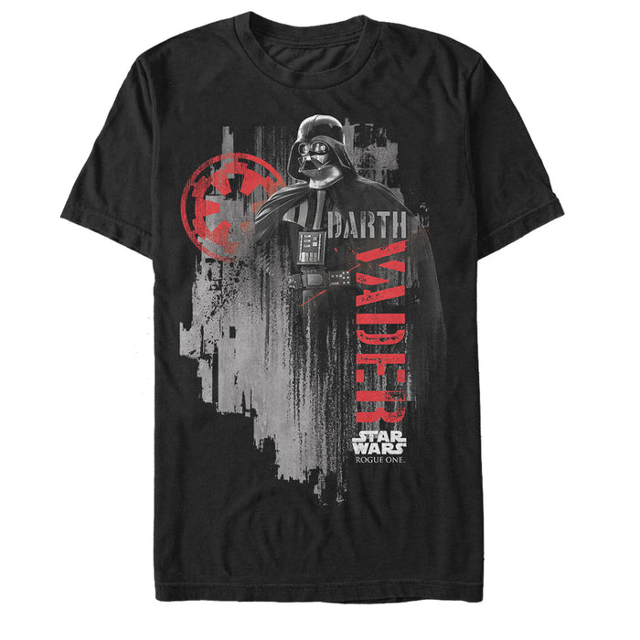 fifth sun Men's Star Wars Rogue One Darth Vader Imperial Emblem T-Shirt