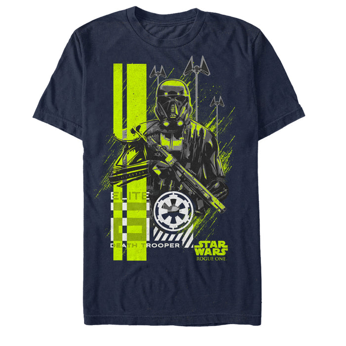 fifth sun Men's Star Wars Rogue One Death Trooper Battle Stance T-Shirt