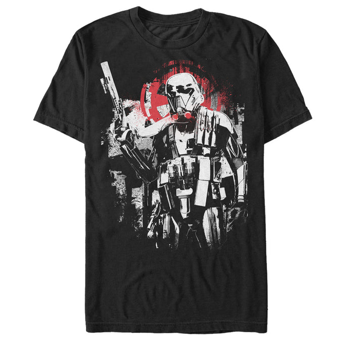 fifth sun Men's Star Wars Rogue One Death Trooper Perspective T-Shirt