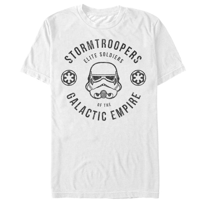 fifth sun Men's Star Wars Rogue One Stormtrooper Elite Soldier Uniform T-Shirt