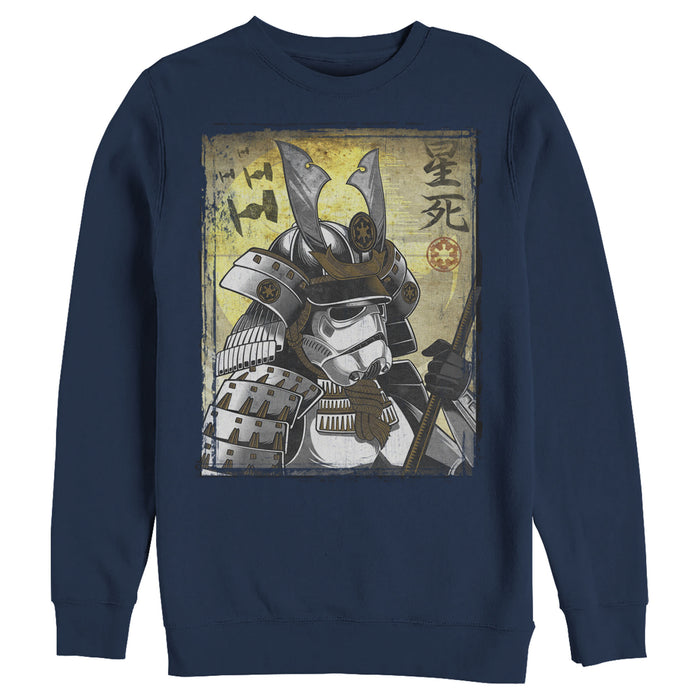 fifth sun Men's Star Wars Samurai Stormtrooper Sweatshirt