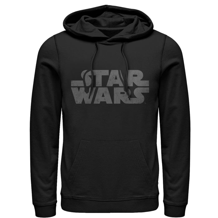 fifth sun Men's Star Wars Simple Logo Pull Over Hoodie