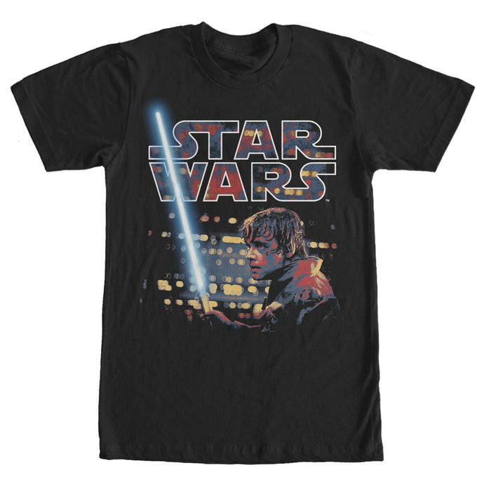 fifth sun Men's Star Wars Skywalker Battle Pose T-Shirt