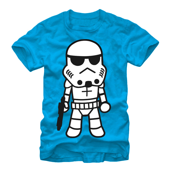 fifth sun Men's Star Wars Stormtrooper Cartoon T-Shirt