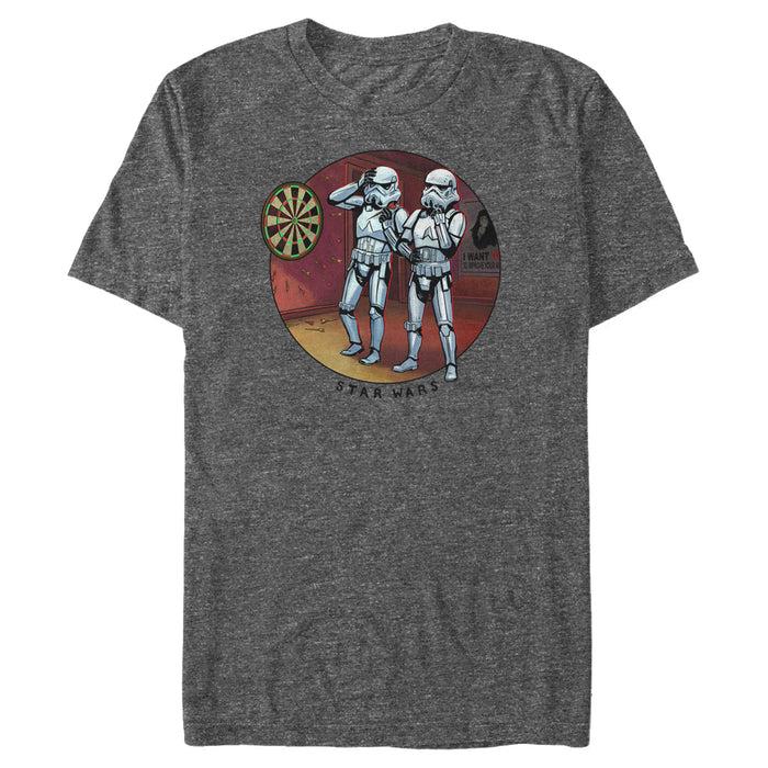 fifth sun Men's Star Wars Stormtrooper Darts T-Shirt