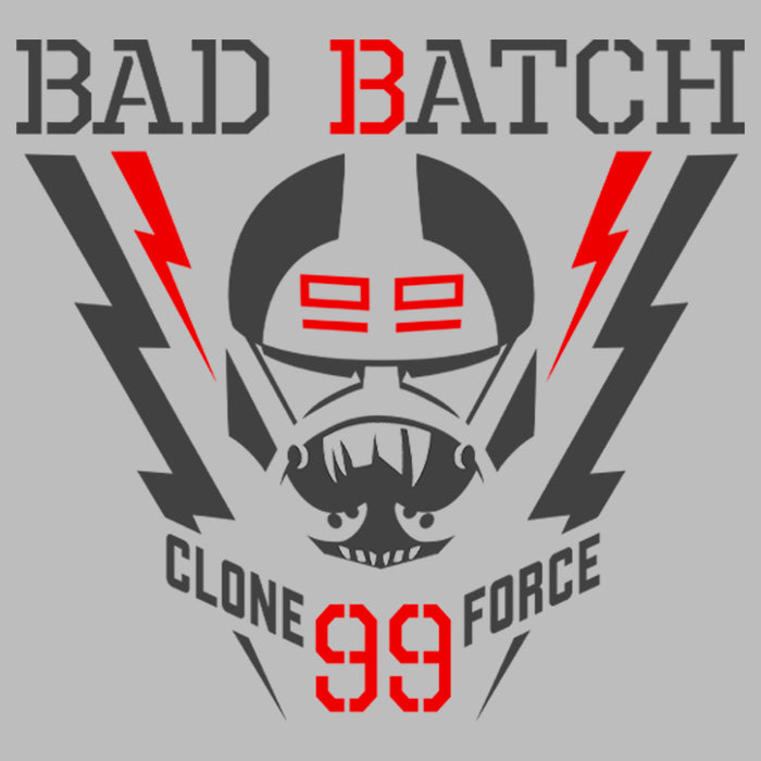 Fifth Sun Men's Star Wars: The Bad Batch Lightning Logo T-Shirt