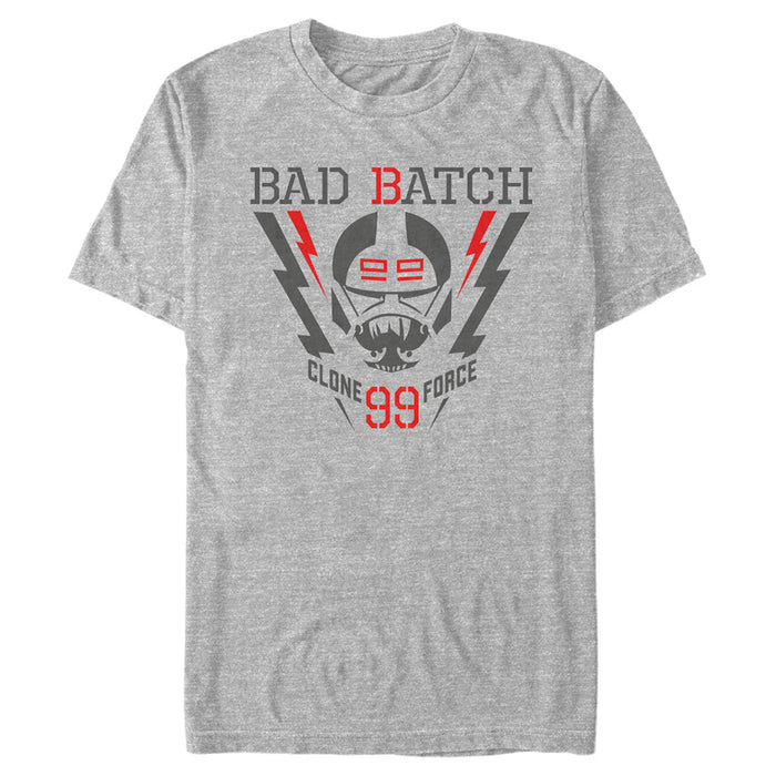 fifth sun Men's Star Wars: The Bad Batch Lightning Logo T-Shirt