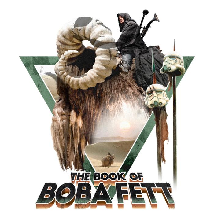 Fifth Sun Men's Star Wars: The Book Of Boba Fett Bantha Ride Boba Pull Over Hoodie